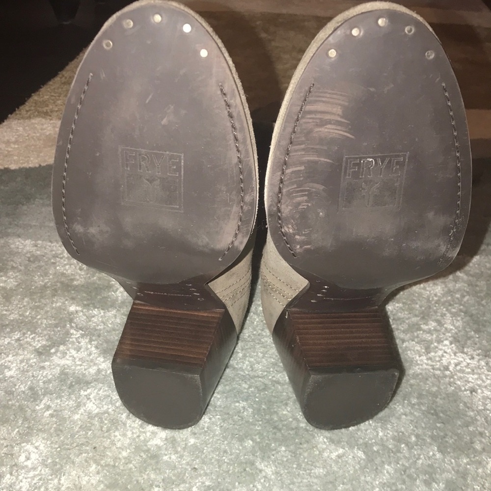 Frye Suede Lucinda Slouch Boots - Picture 5 of 8